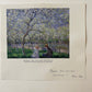 Springtime 1886 Print From Monet Exhibition
