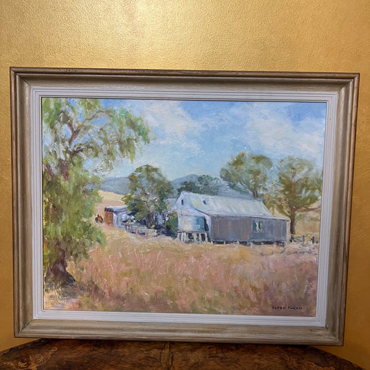 Patsy Puryis Farm Shed Painting