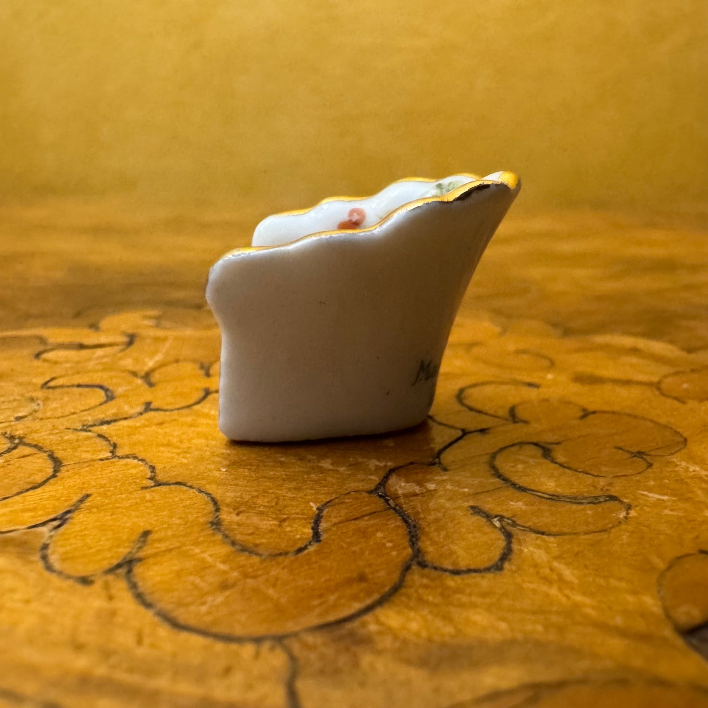 Vintage Limoges Miniature Lounge & Chair
