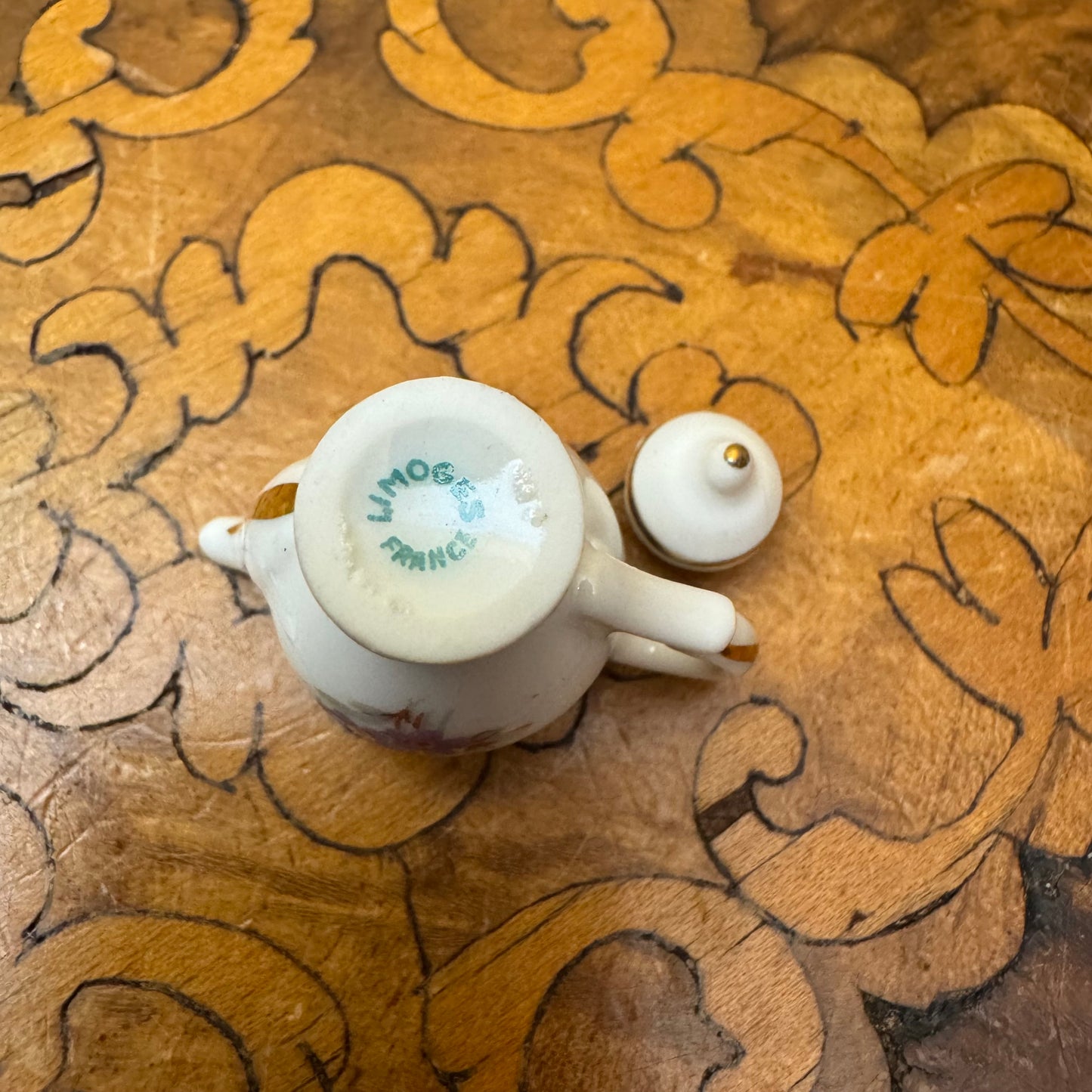 Vintage Limoges Miniature Tea Party Set