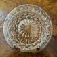 Vintage Bohemia Crystal Sugar Bowl Tray