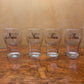 Guinness Beer Glasses Set Of Nine