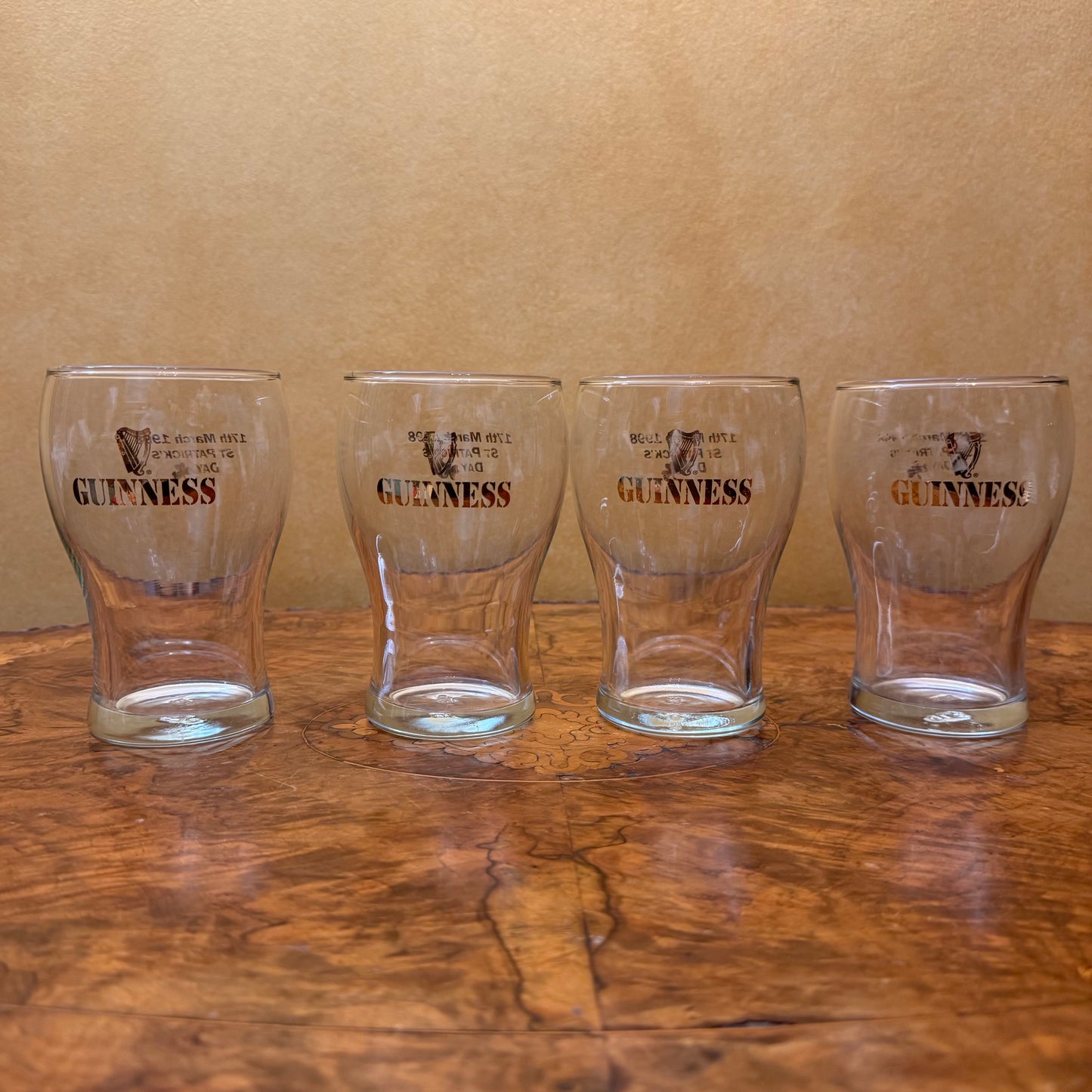 Guinness Beer Glasses Set Of Nine