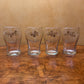 Guinness Beer Glasses Set Of Nine