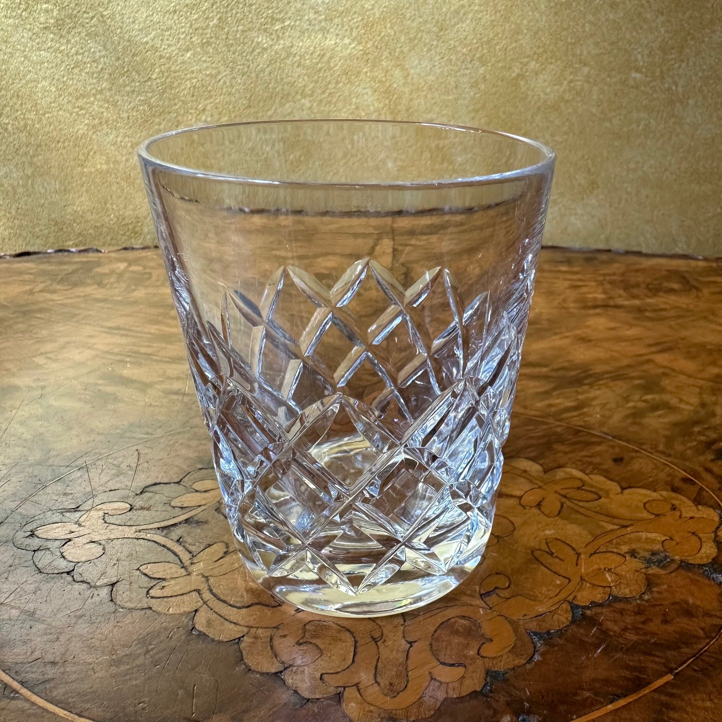 Vintage Crystal Brandy Glass