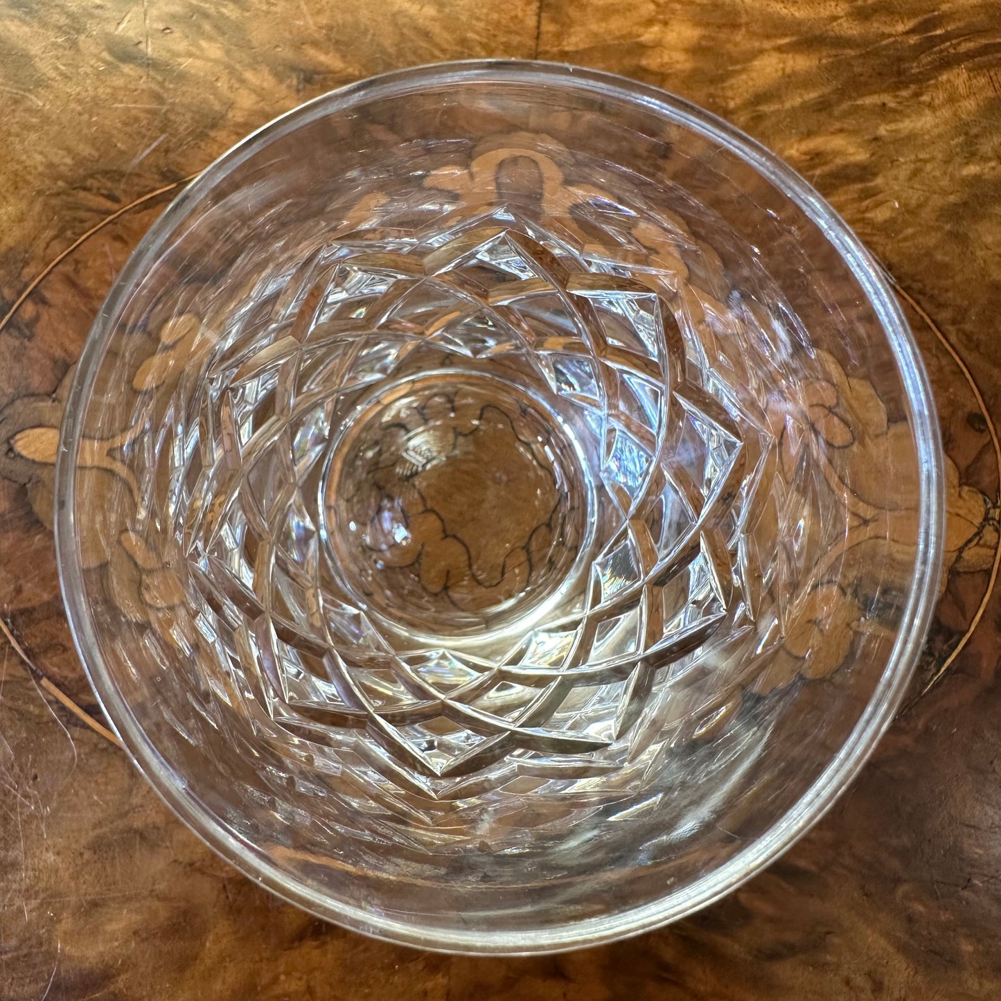 Vintage Crystal Brandy Glass