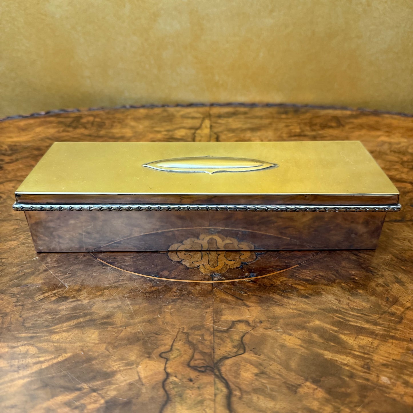 Art Nouveau Mirror Vanity Set