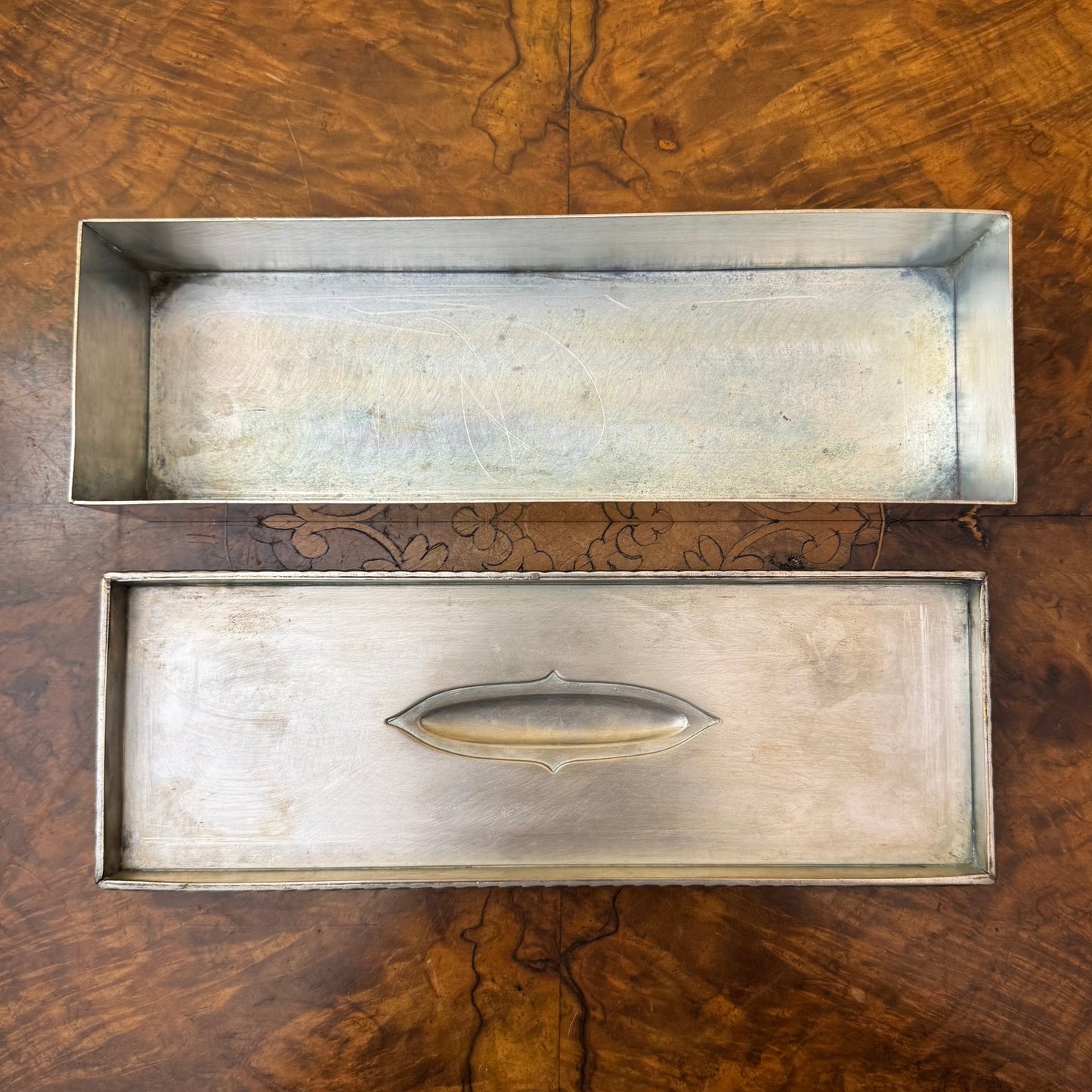 Art Nouveau Mirror Vanity Set