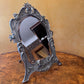 Art Nouveau Girl Floral Dressing Table Mirror