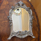 Art Nouveau Girl Floral Dressing Table Mirror