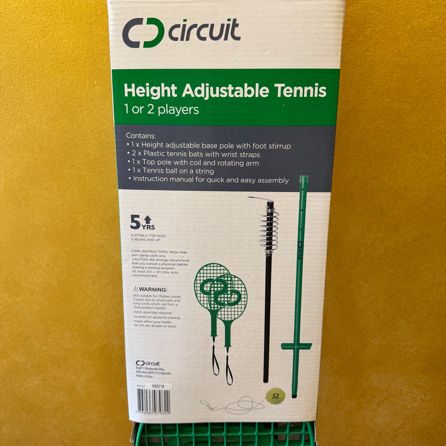 Circuit Height Adjustable Tennis Set