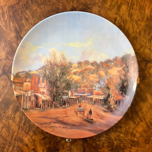 Bendigo Pottery Heritage Town Maldon Collectors Plate