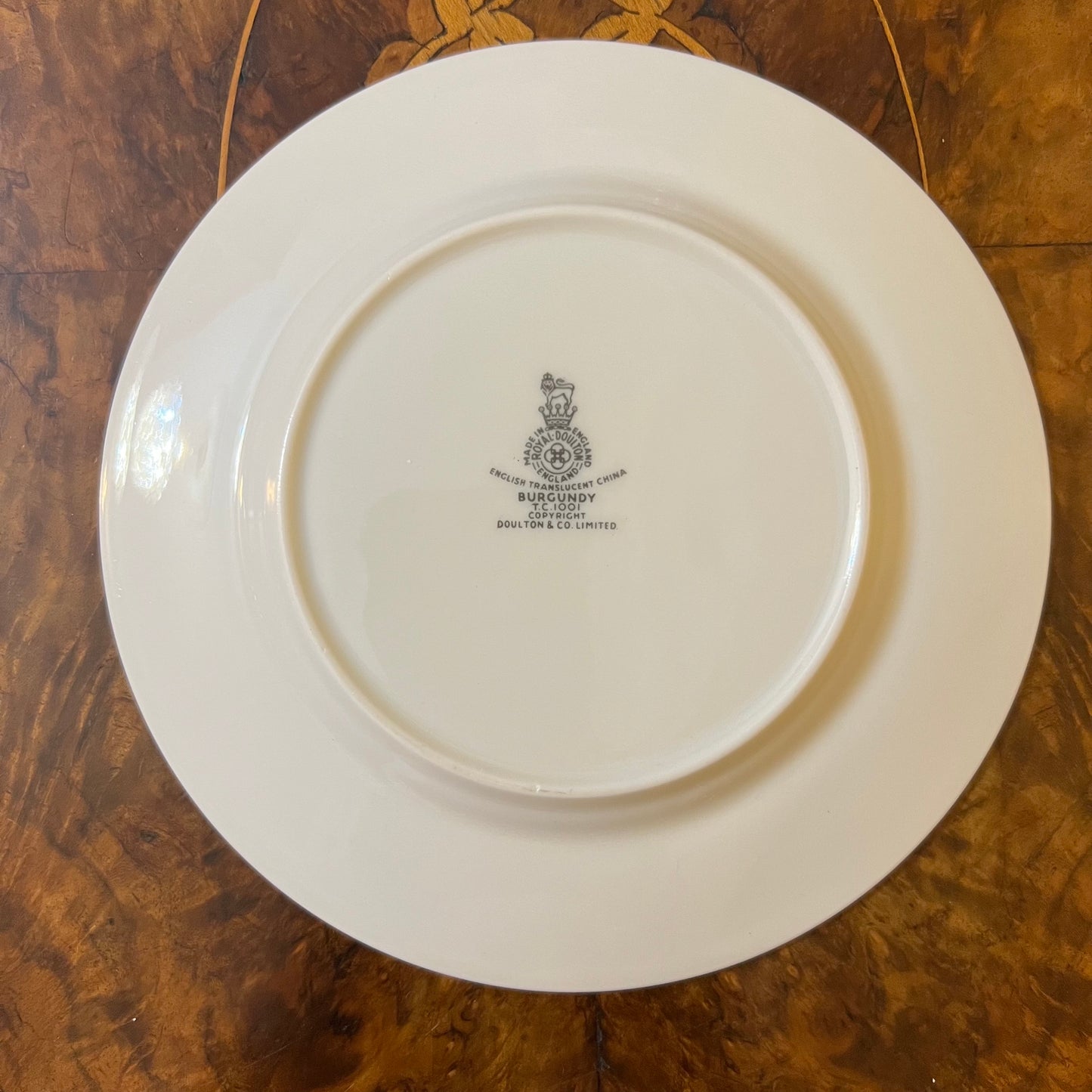 Royal Doulton Burgundy 38 Piece Dinner Set