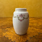 Vintage Floral Print Bud Vase
