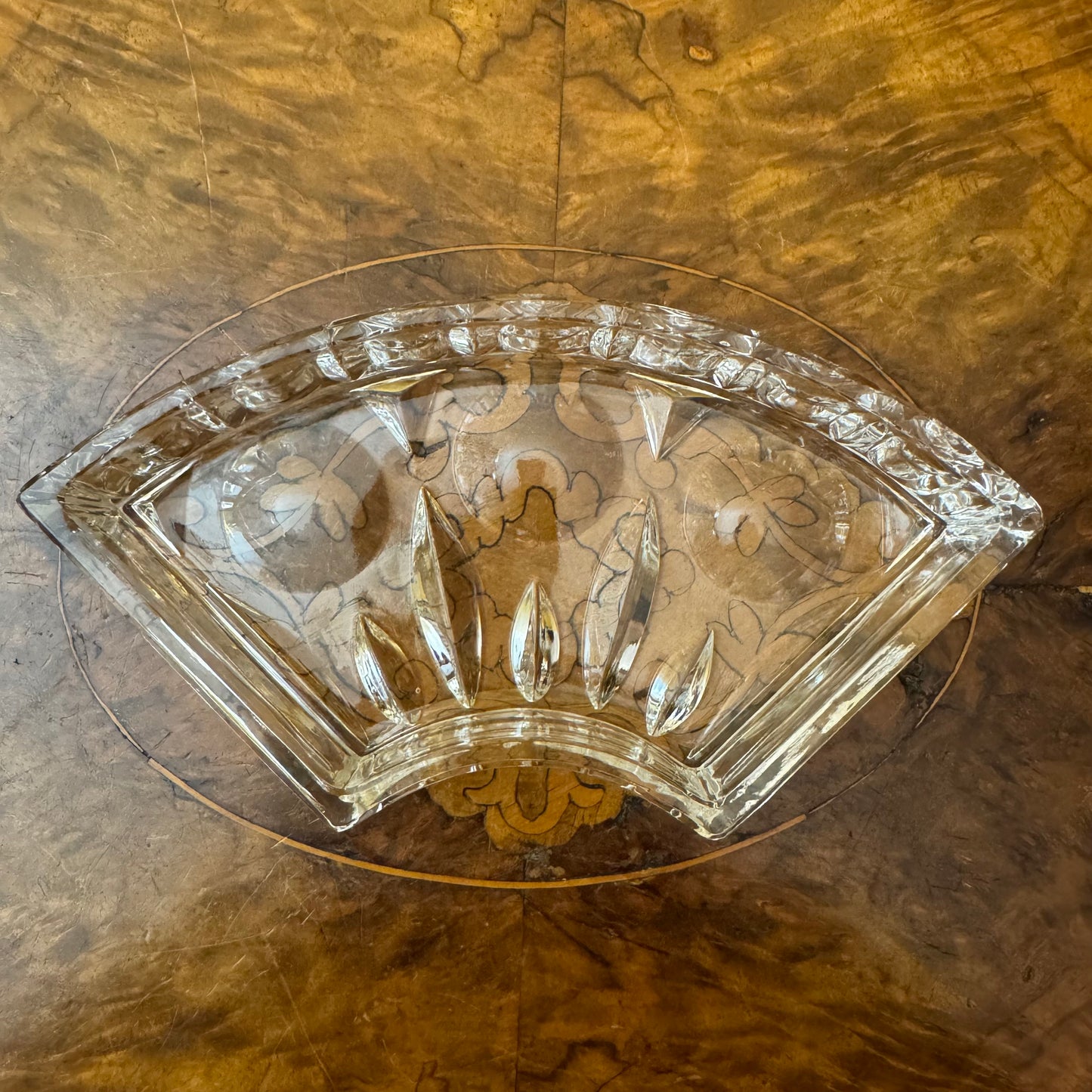 Vintage Glass Round Serving Divider Bowls