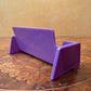 Purple Plastic Business Card Holder