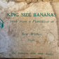 Vintage Souvenir Novelty Banana Box