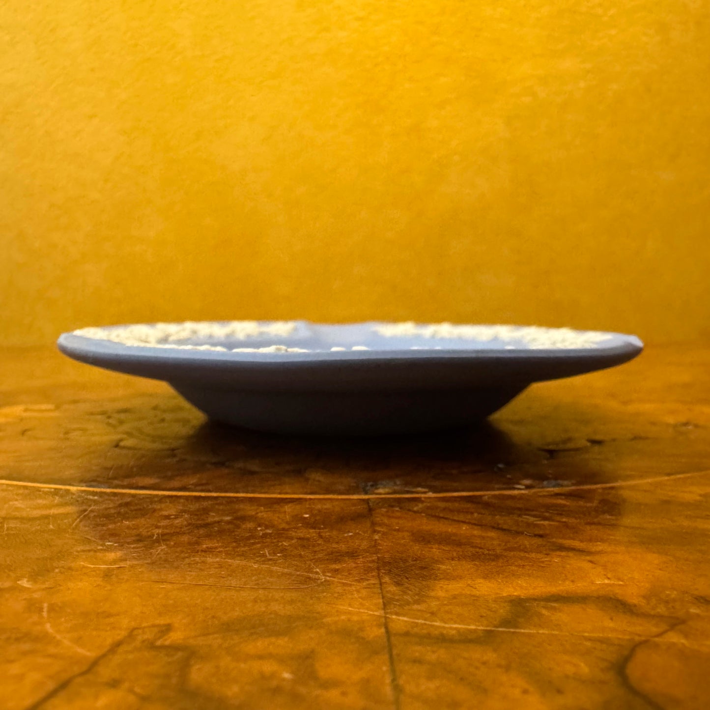 Vintage Wedgwood Blue Jaspwerware Small Ashtray