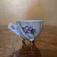 Vintage Japanese Floral Coffee Cup & Saucer