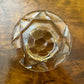 Vintage Crystal Cut Sugar Honey Pot