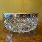 Vintage English Silver Plate Rim Crystal Bowl