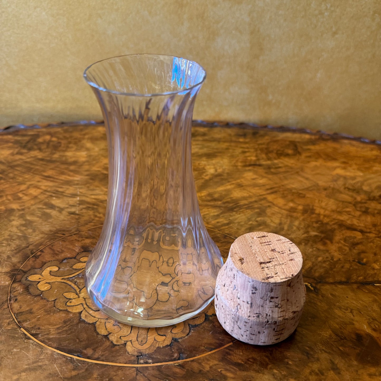 Vintage Orrefors Sweden Glass Carafe