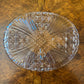 Vintage Stuart Crystal Oval Tray