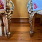 Antique French 24K Gold Gilt Six Piece Lounge & Bedroom Suite