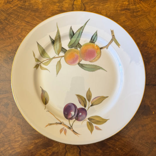 Royal Worcester Evesham Gold Dinner Plate
