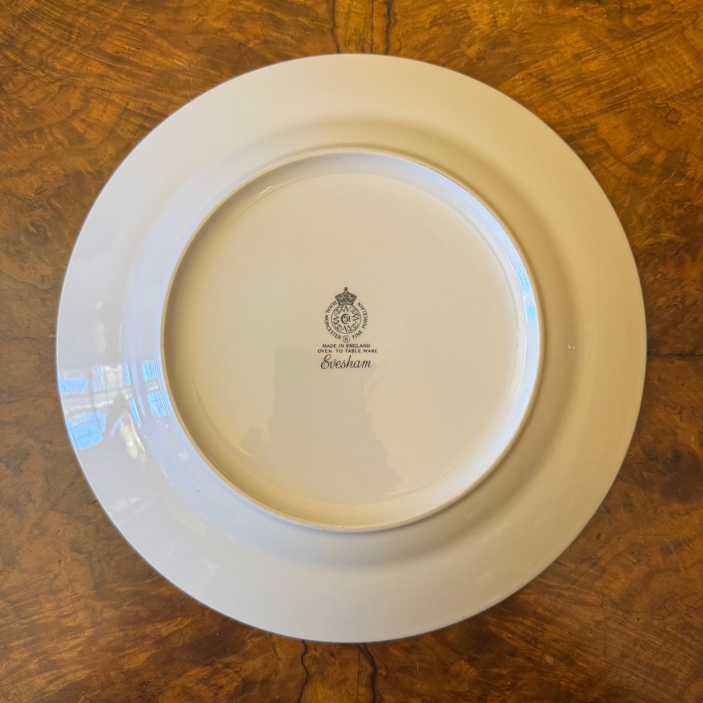 Royal Worcester Evesham Gold Dinner Plate