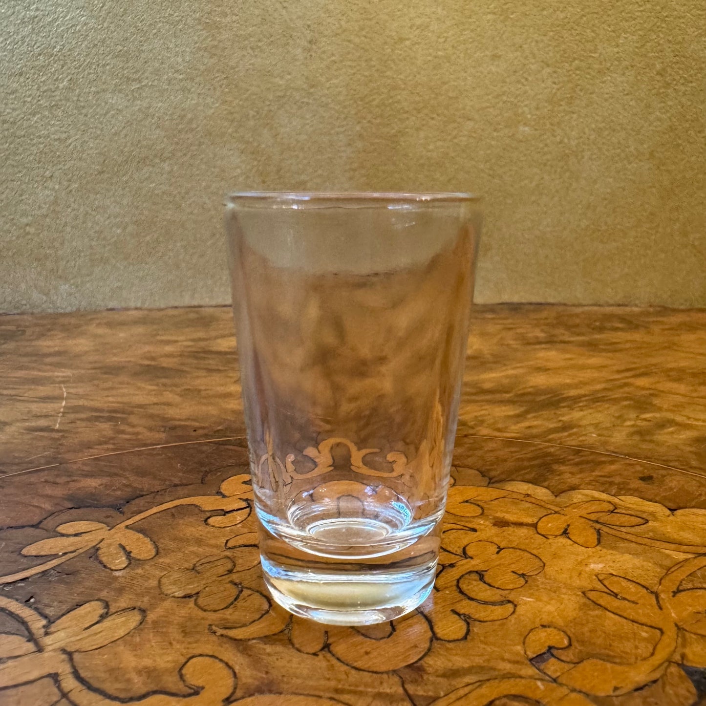 Vintage Glass Shot Glasses Set Of Three