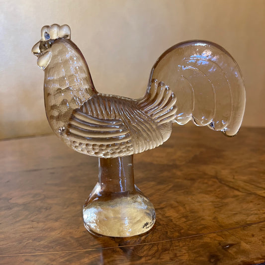 Kosta Boda Zoo Series Glass Rooster