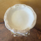 Antique Large Applied Flowers Hand-Painted Scene Twin Handles Vase Lid
