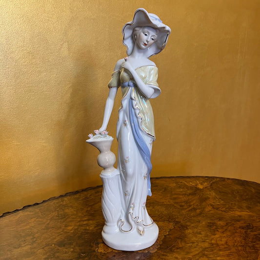 Vintage Lady Porcelain Figurine