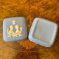 Wedgwood Blue Jasperware Royal Wedding Lidded Trinket Box