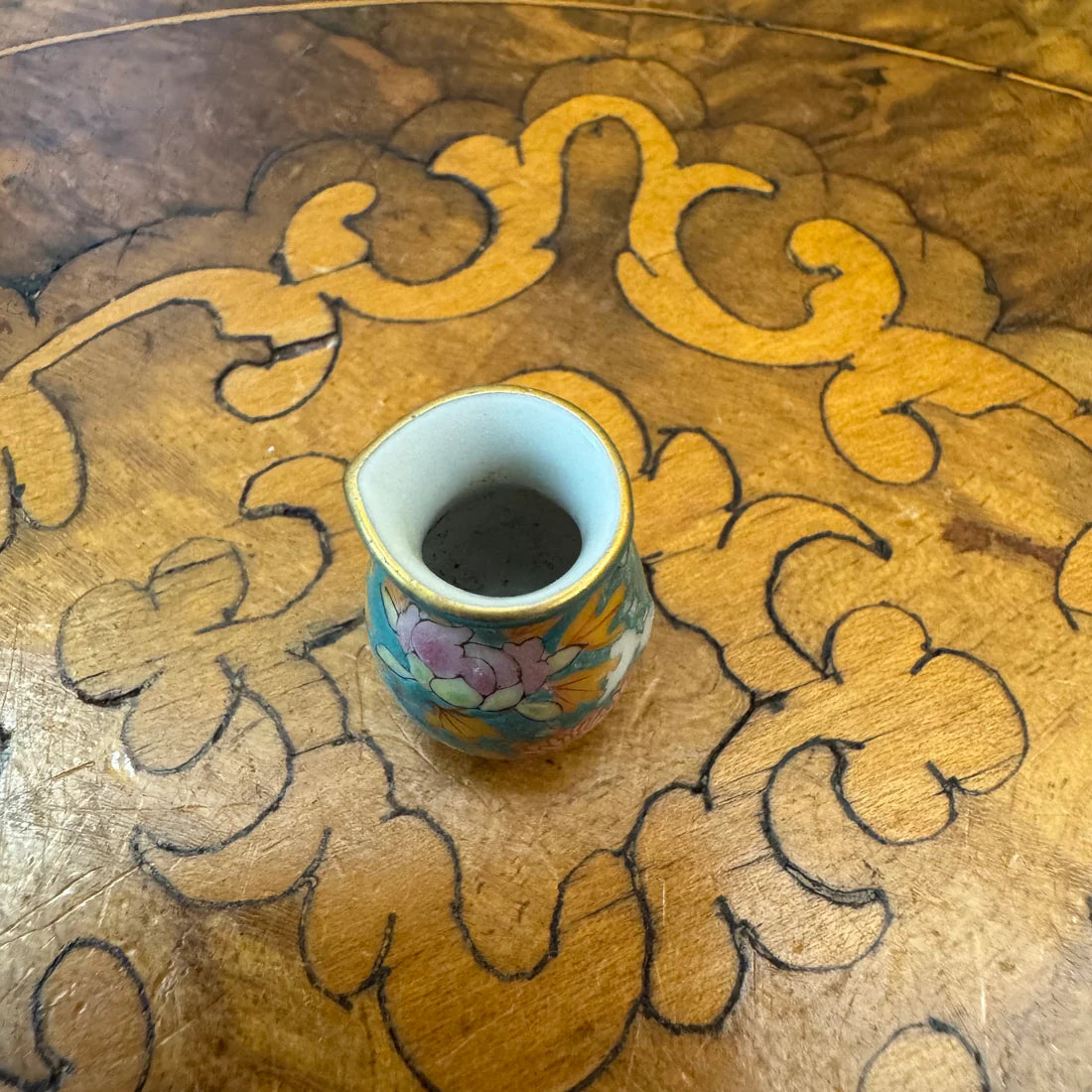 Vintage Porcelain Miniature Vase