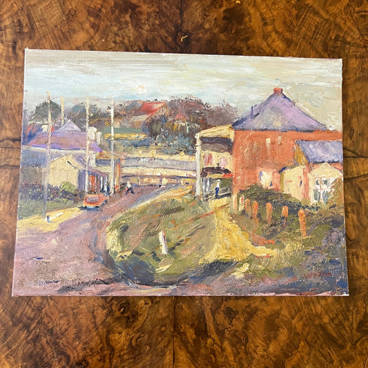 Country Week NSW Oil Painting By John Horton