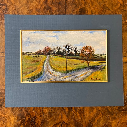 Susan Joyce Road Landscape Oil Painting