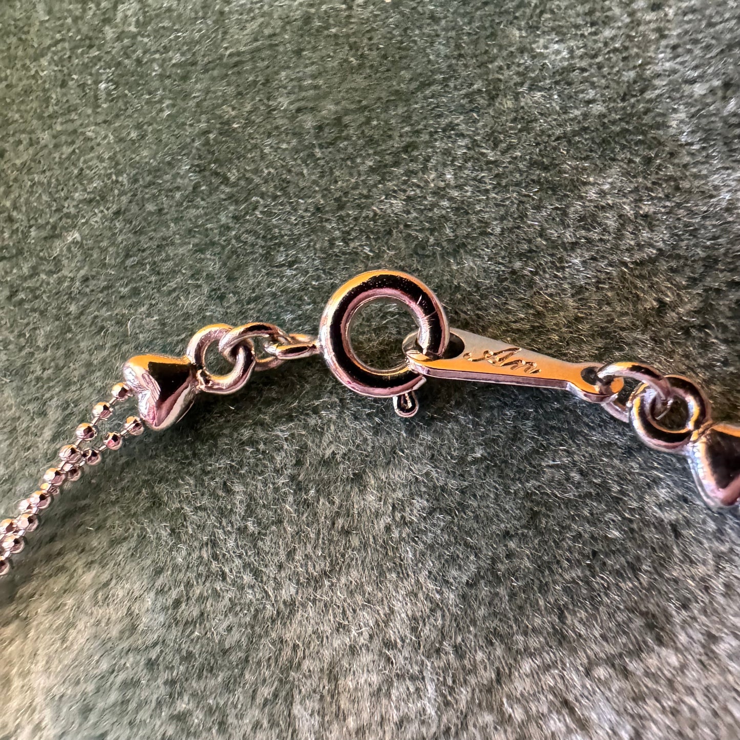 Vintage Costume Diamonti Ankle Bracelet