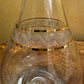 Vintage Tulip Gold Print Decanter