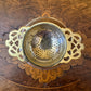 Vintage Perfection Silver Plate Tea Strainer & Dish