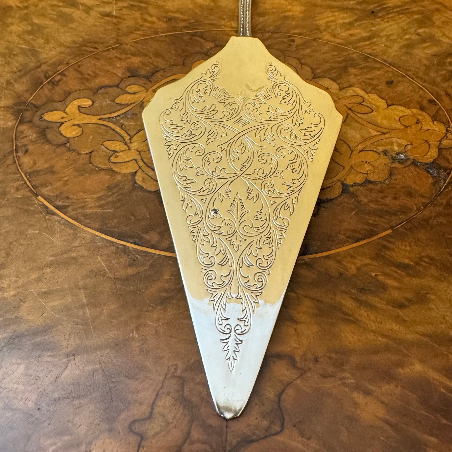 Vintage Silver Plate Cake Server