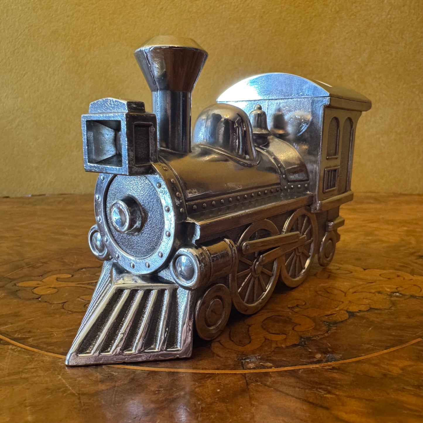 Vintage Metal Train Money Box