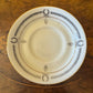 Vintage Paragon Black & White Print Demitasse Coffee Cup Trio Set