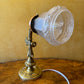Antique Brass Wall Scone Lights Pair