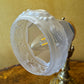 Antique Brass Wall Scone Lights Pair