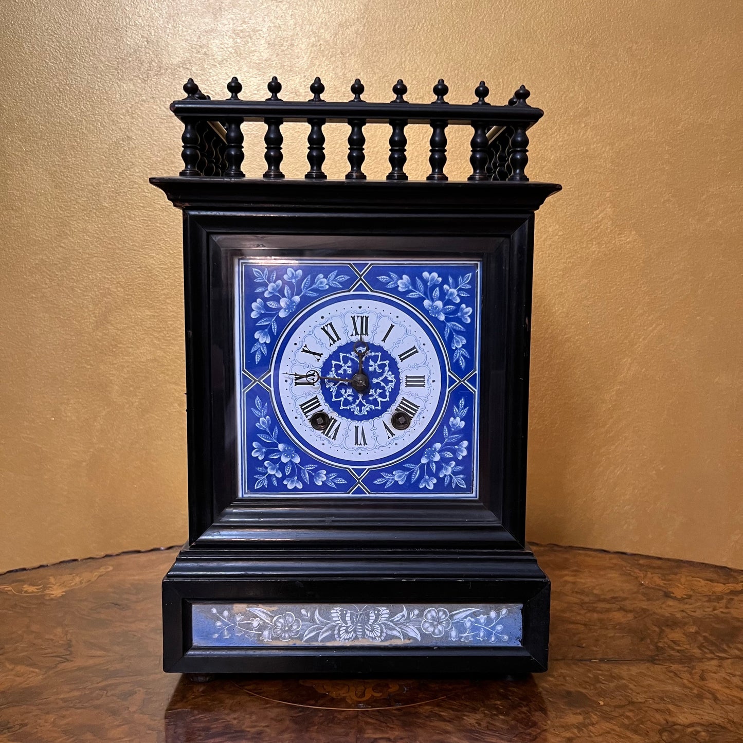 Antique German 1880 Mantel Clock