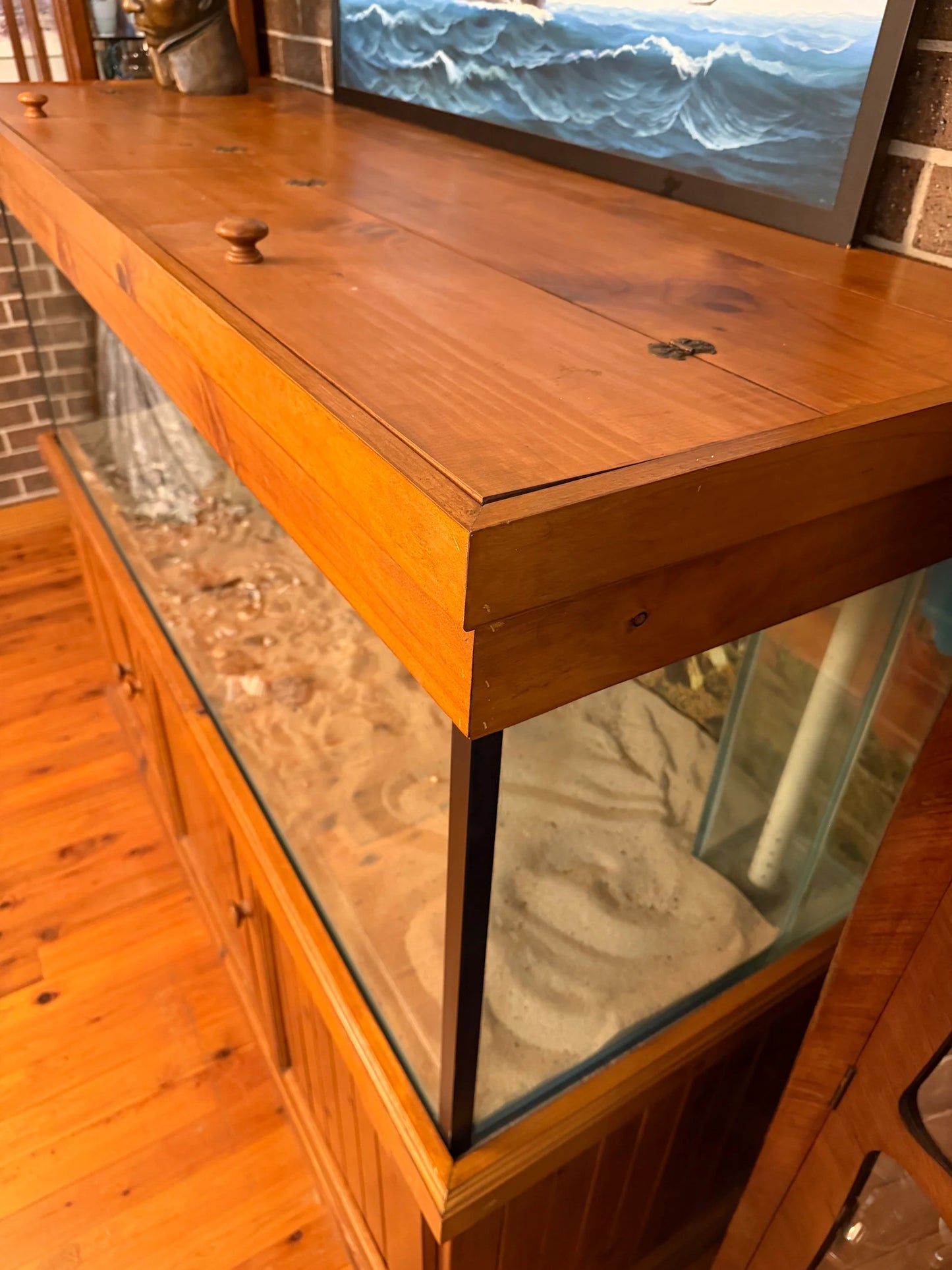 Large Fish Tank & Cabinet