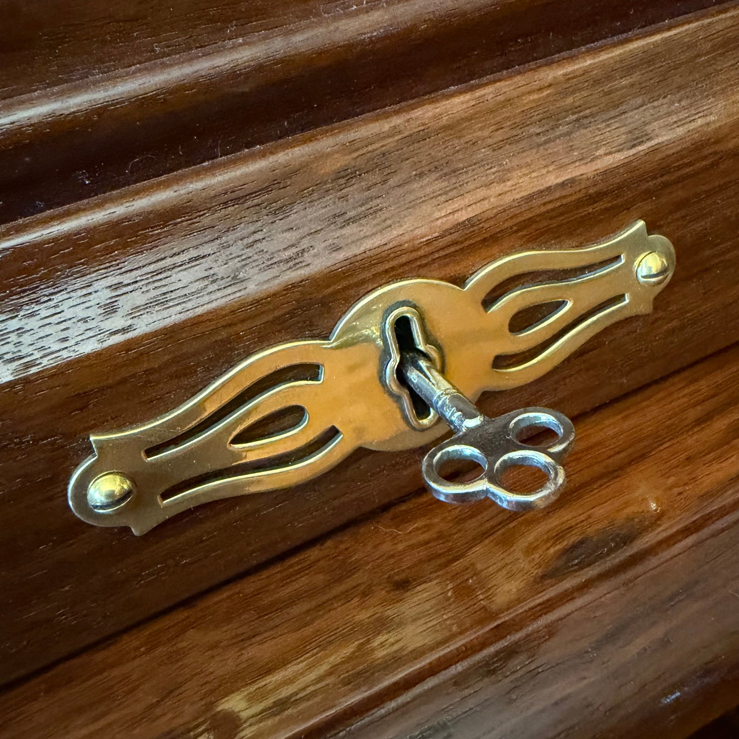 Antique Mahogany Roll Top Large Desk