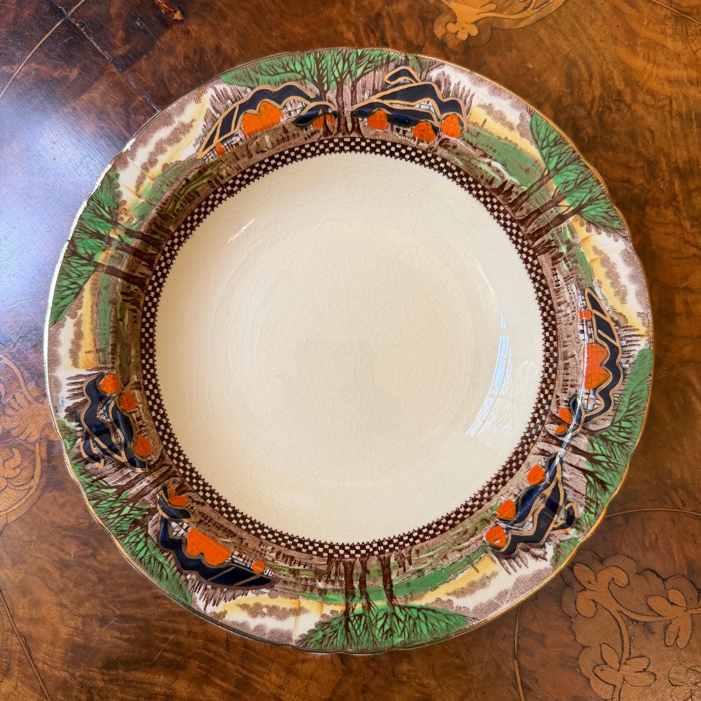 Vintage Myott & Sons Henley Countryside 53 Piece Dinner Set